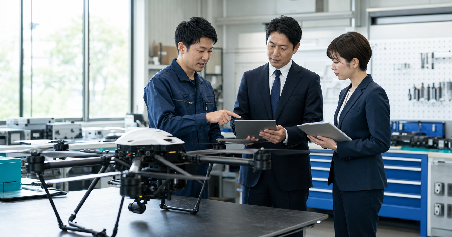 ドローン整備会社 M&Aの事業承継と整備記録を確認する専門家